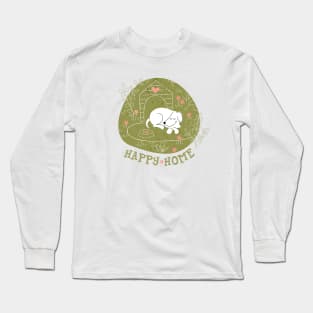 Happy Home for Dogs Long Sleeve T-Shirt